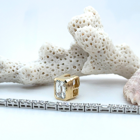 Faye – Custom Tennis Necklace enhancer