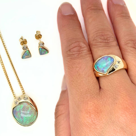 MOIRA Custom Made Opal Set