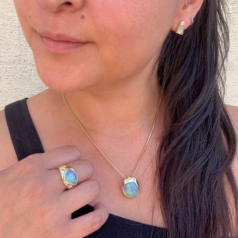 MOIRA Custom Made Opal Set