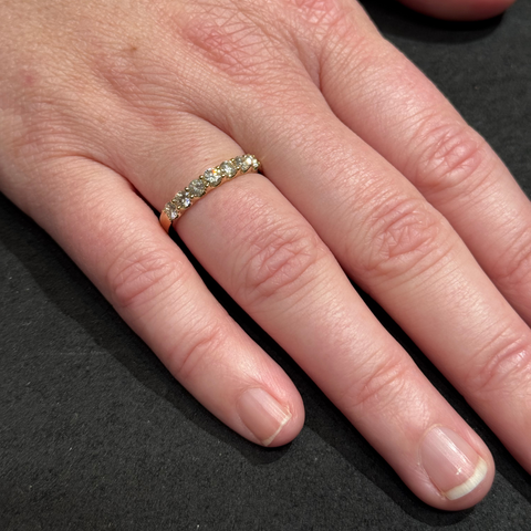 Caroline Eternity Ring – Custom Remake -  Paddington Jeweller - Ojco