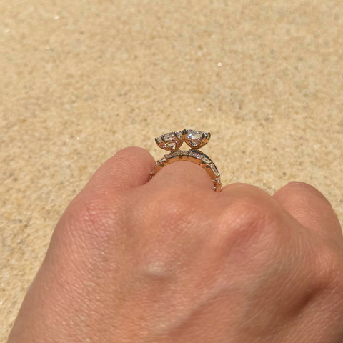 Janet – Custom Toi et Moi Engagement Ring