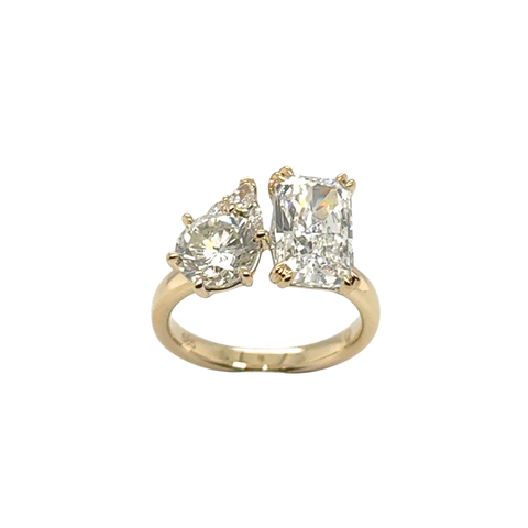 Janet – Custom Toi et Moi Engagement Ring