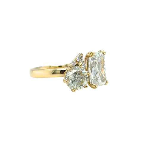 Janet – Custom Toi et Moi Engagement Ring