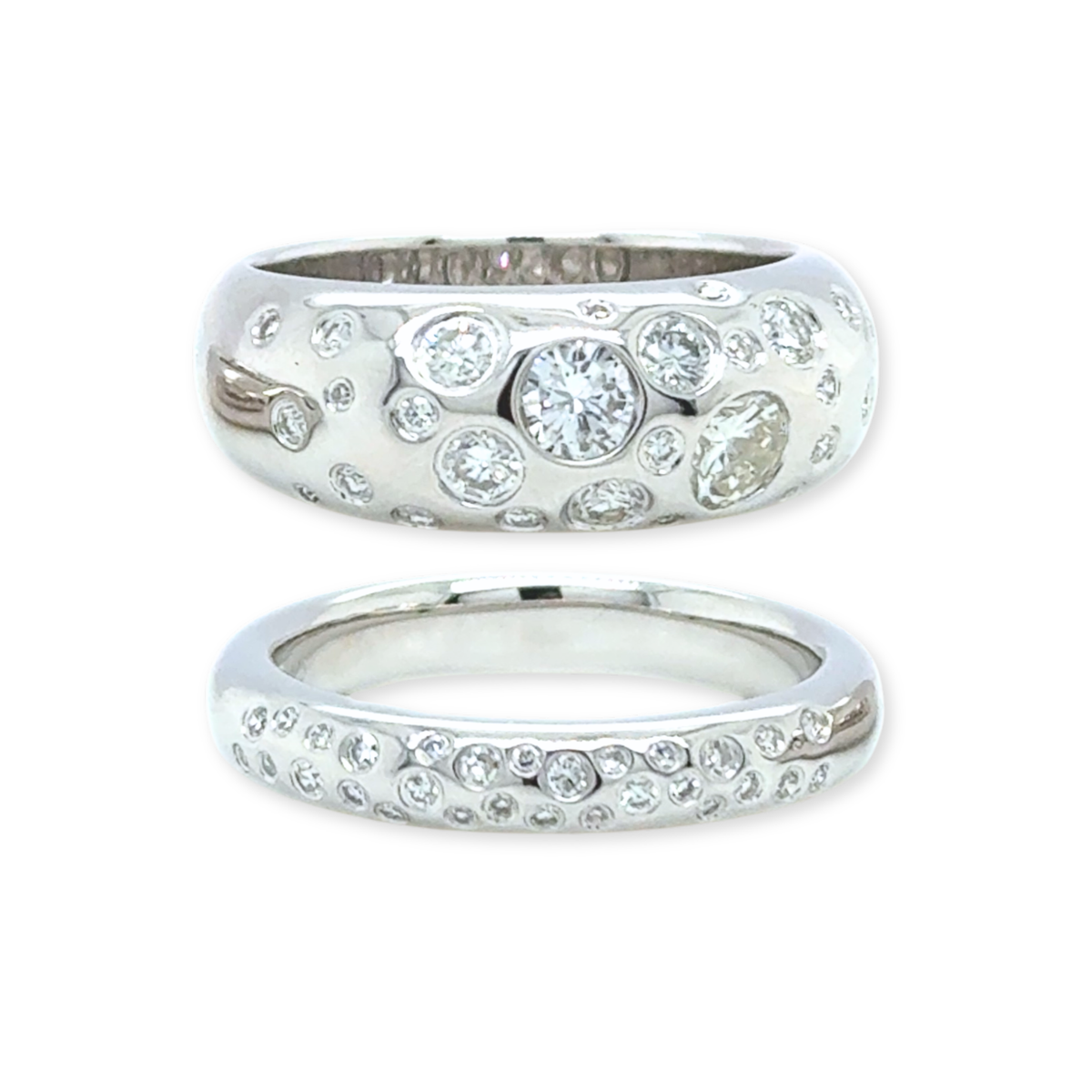 custom diamond ring redesign