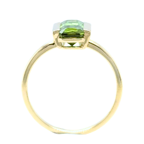 Kennedy – Green Tourmaline Ring