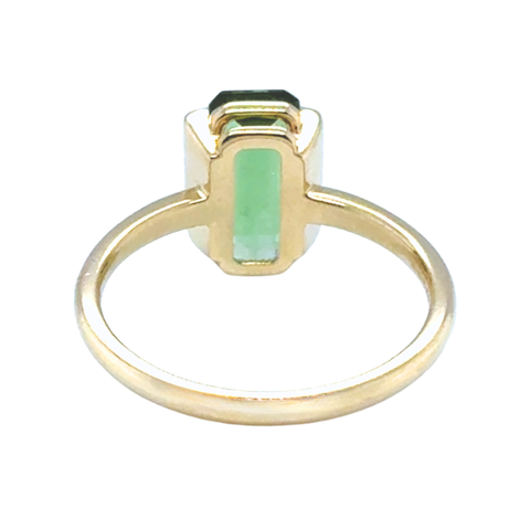 Kennedy – Green Tourmaline Ring