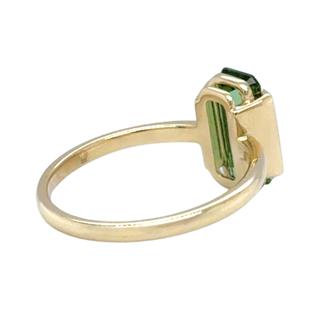 Kennedy – Green Tourmaline Ring