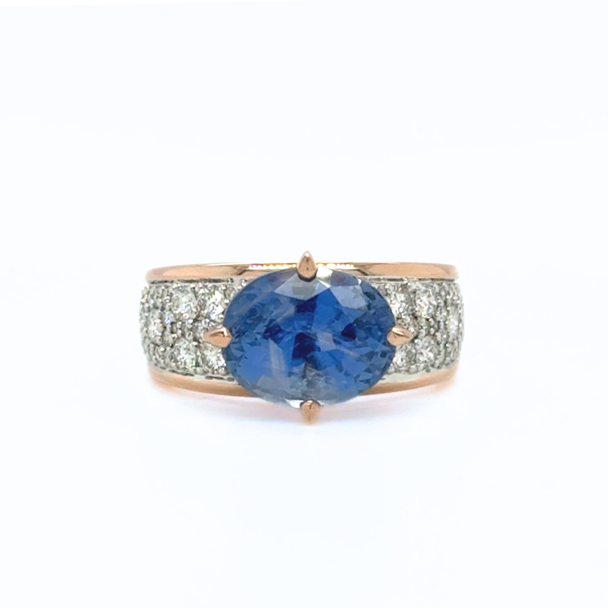 Custom Sapphire Ring Sydney – Ceylon Sapphire & Diamond Design ...