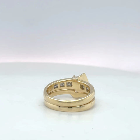 Daisy Custom Design Wedding Band -  Paddington Jeweller - Ojco