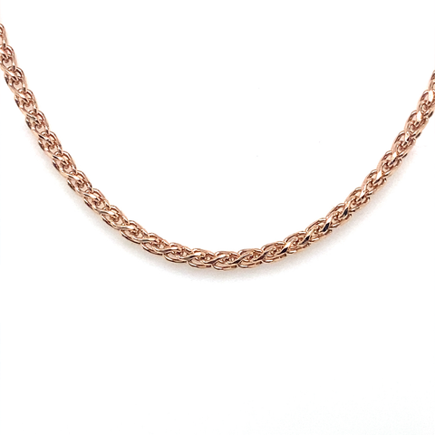 FOXTAIL CHAIN - 1.5MM - 42CM -  Paddington Jeweller - Ojco