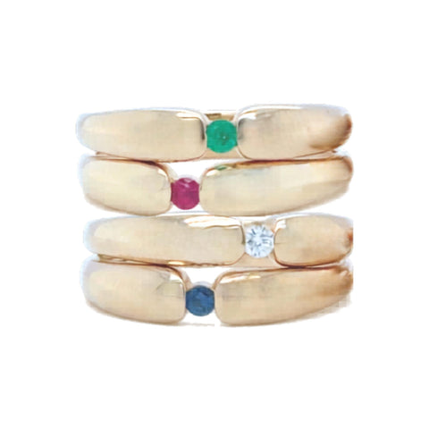 Antonella Ring Collection -  Paddington Jeweller - Ojco