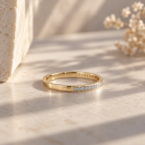 Carmen – Lab-Grown Diamond Wedding Band