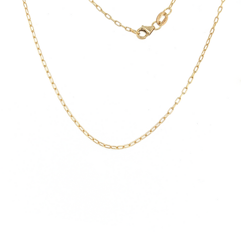 ELONGATED TRACE CHAIN - 1.45mm -  Paddington Jeweller - Ojco