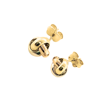Knotty Rounded Earrings -  Paddington Jeweller - Ojco