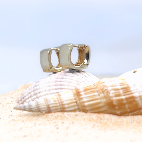 Angelina Huggie Earrings -  Paddington Jeweller - Ojco