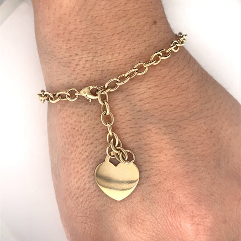 Heart bracelet -  Paddington Jeweller - Ojco