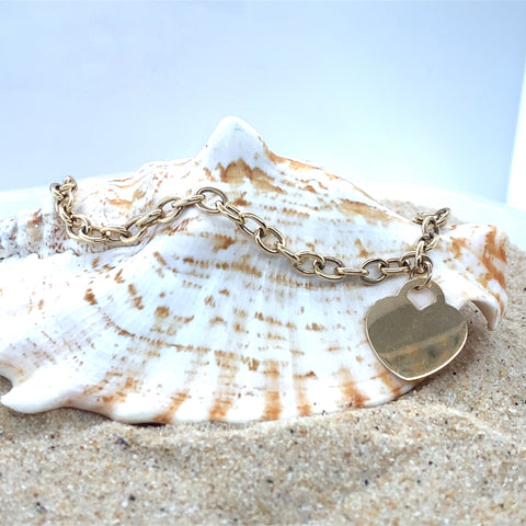 Heart bracelet -  Paddington Jeweller - Ojco