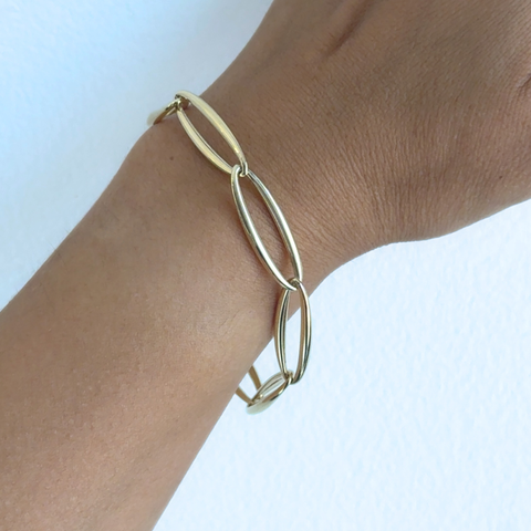 Oval Link Bracelet -  Paddington Jeweller - Ojco