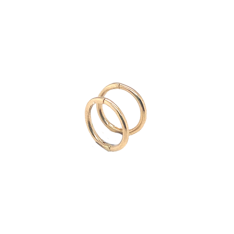 8mm Sleepers 18kt -  Paddington Jeweller - Ojco