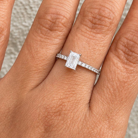 Robyn - Custom Made Diamond Solitaire Ring