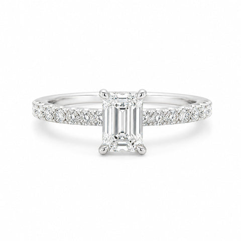 Robyn - Custom Made Diamond Solitaire Ring