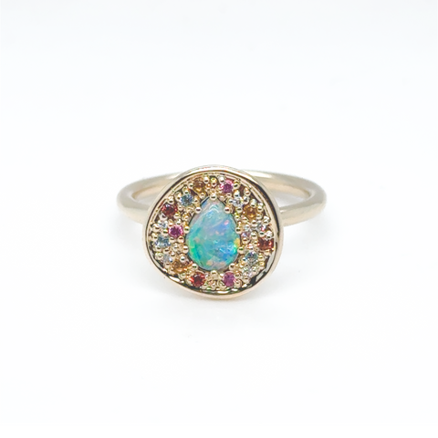 Klhoe - Ring Crystal Light Opal 0.32ct
