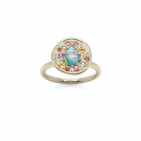 Klhoe - Ring Crystal Light Opal 0.32ct