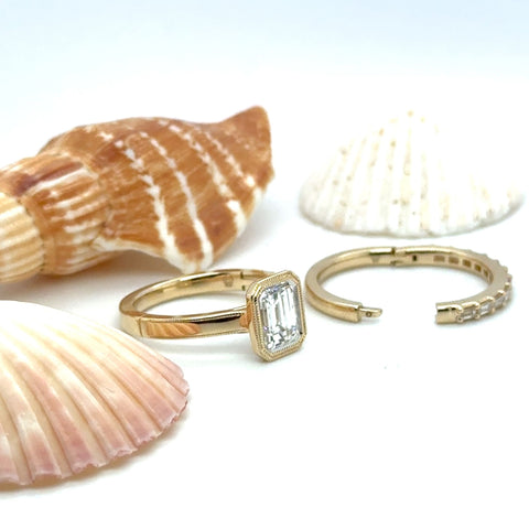 Claire - Custom Design Hinged Ring -  Paddington Jeweller - Ojco