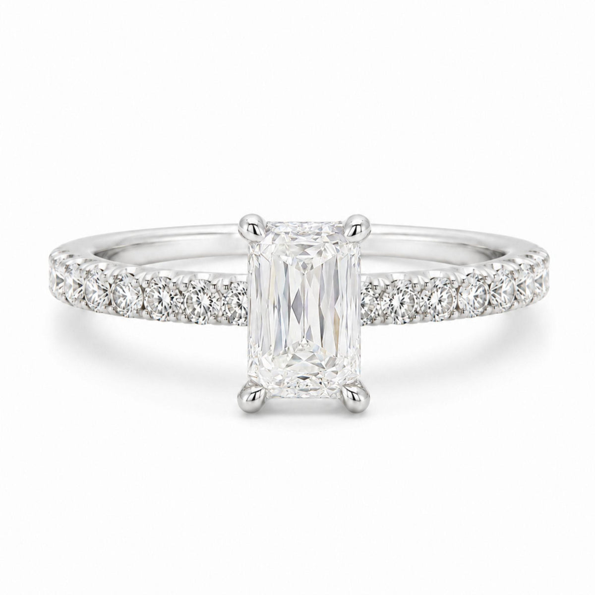 Robyn - Custom Made Diamond Solitaire Ring -  Paddington Jeweller - Ojco