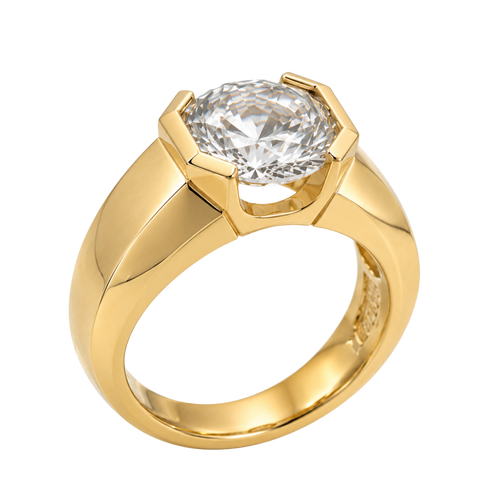 Danu – East-West Lab-Grown Diamond Engagement Ring