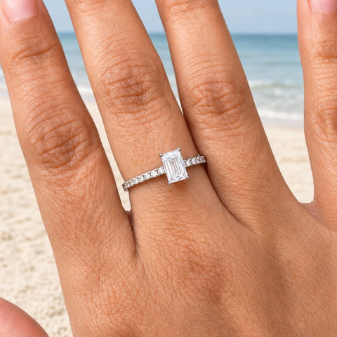 Robyn - Custom Made Diamond Solitaire Ring