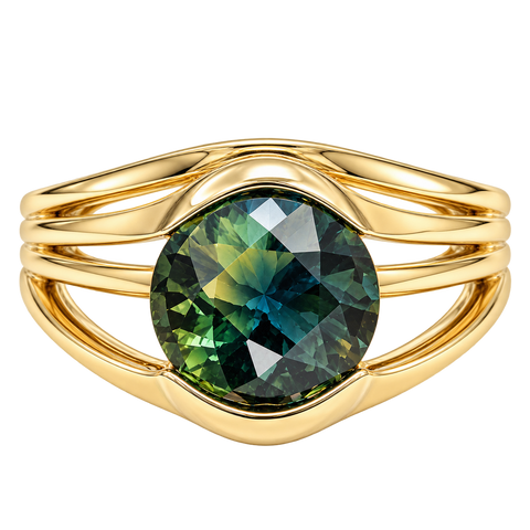 Camile - Madagascar parti-colour sapphire Ring