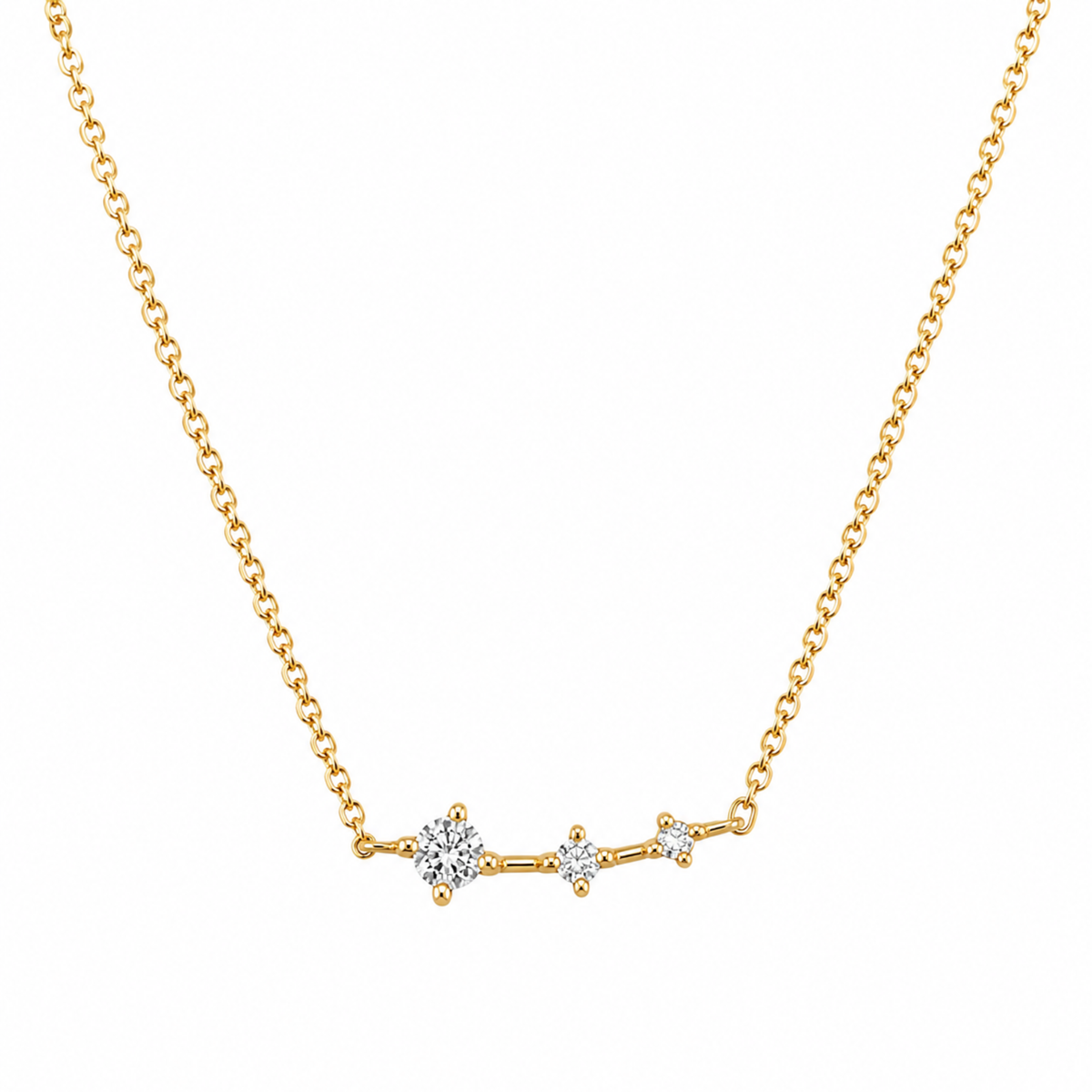 Little Stars Diamond Necklace