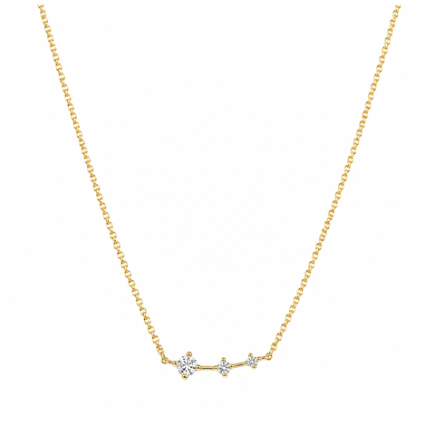 Little Stars Diamond Necklace