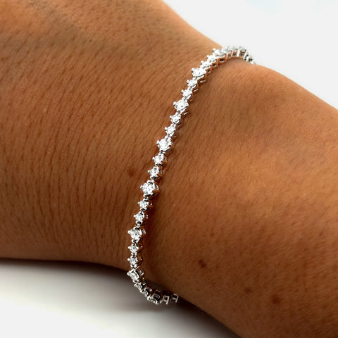 Evelyn Tennis Bracelet