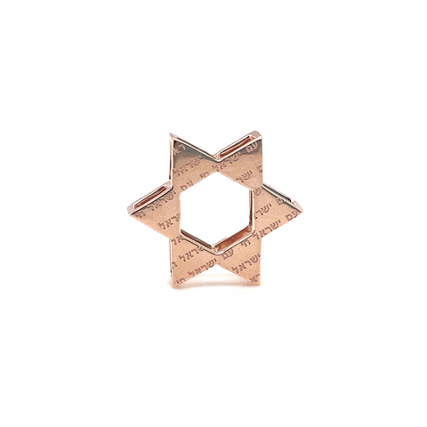 Double Diamond Star of David Pendant -  Paddington Jeweller - Ojco