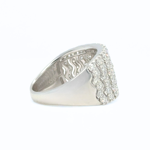 Aitana Diamond Wave Ring