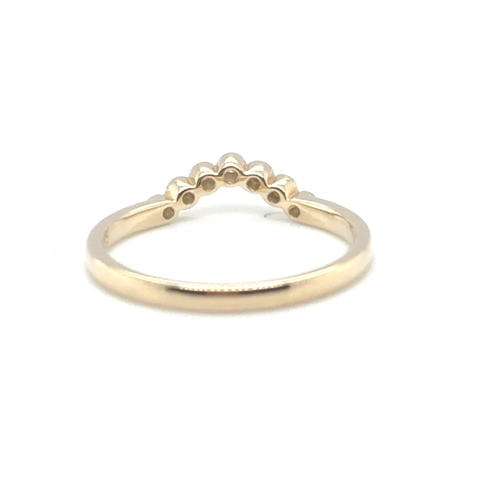 Amina Diamond Wedding Band