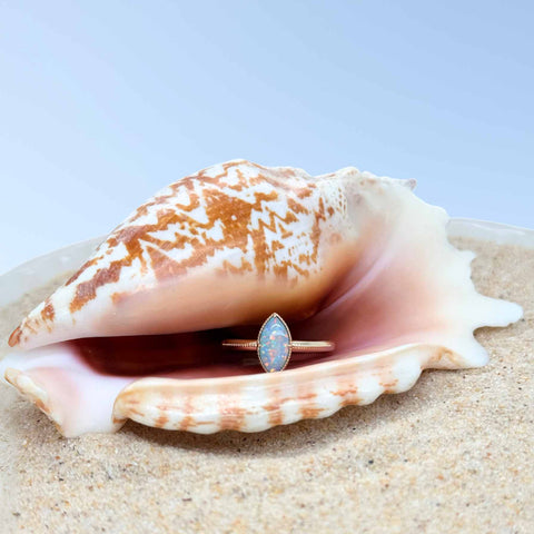 Boho Opal Marquise Ring (2025 Collection)