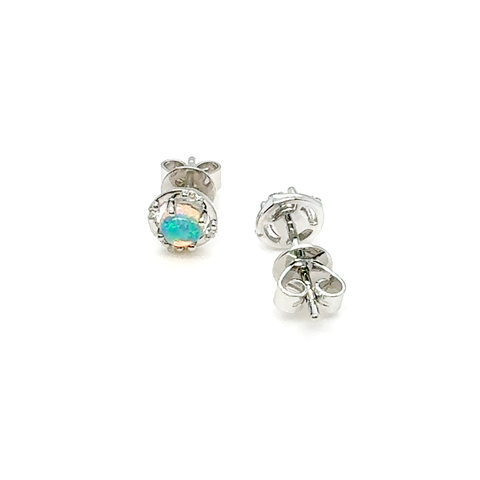 Arianna - Australian Light Opal Earrings