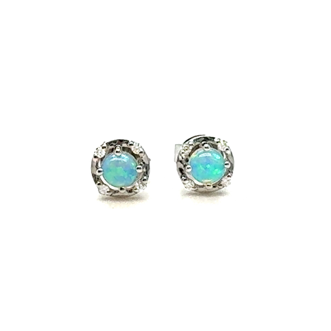 Arianna - Australian Light Opal Earrings