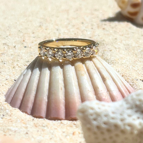 Cataleya Diamond Ring