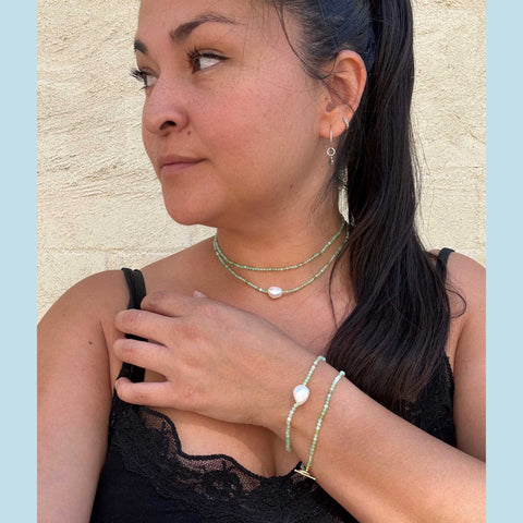 Chrysoprase Jewellery – Necklaces & Bracelets