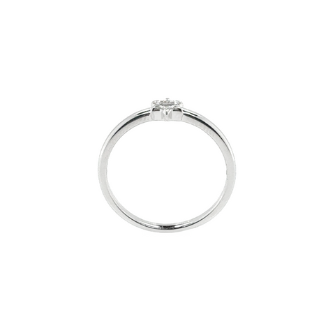 Diamond Star of David Ring