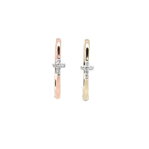 Diamond Cross Ring