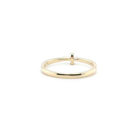 Diamond Cross Ring