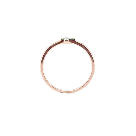 Diamond Cross Ring