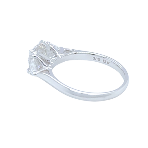 Hattie - Trilogy Diamond Ring -  Paddington Jeweller - Ojco