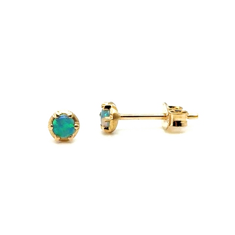 Dahlia - Australian Light Opal Earrings