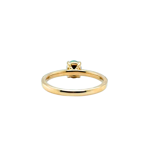 Dakota – Black Opal & Diamond Ring -  Paddington Jeweller - Ojco
